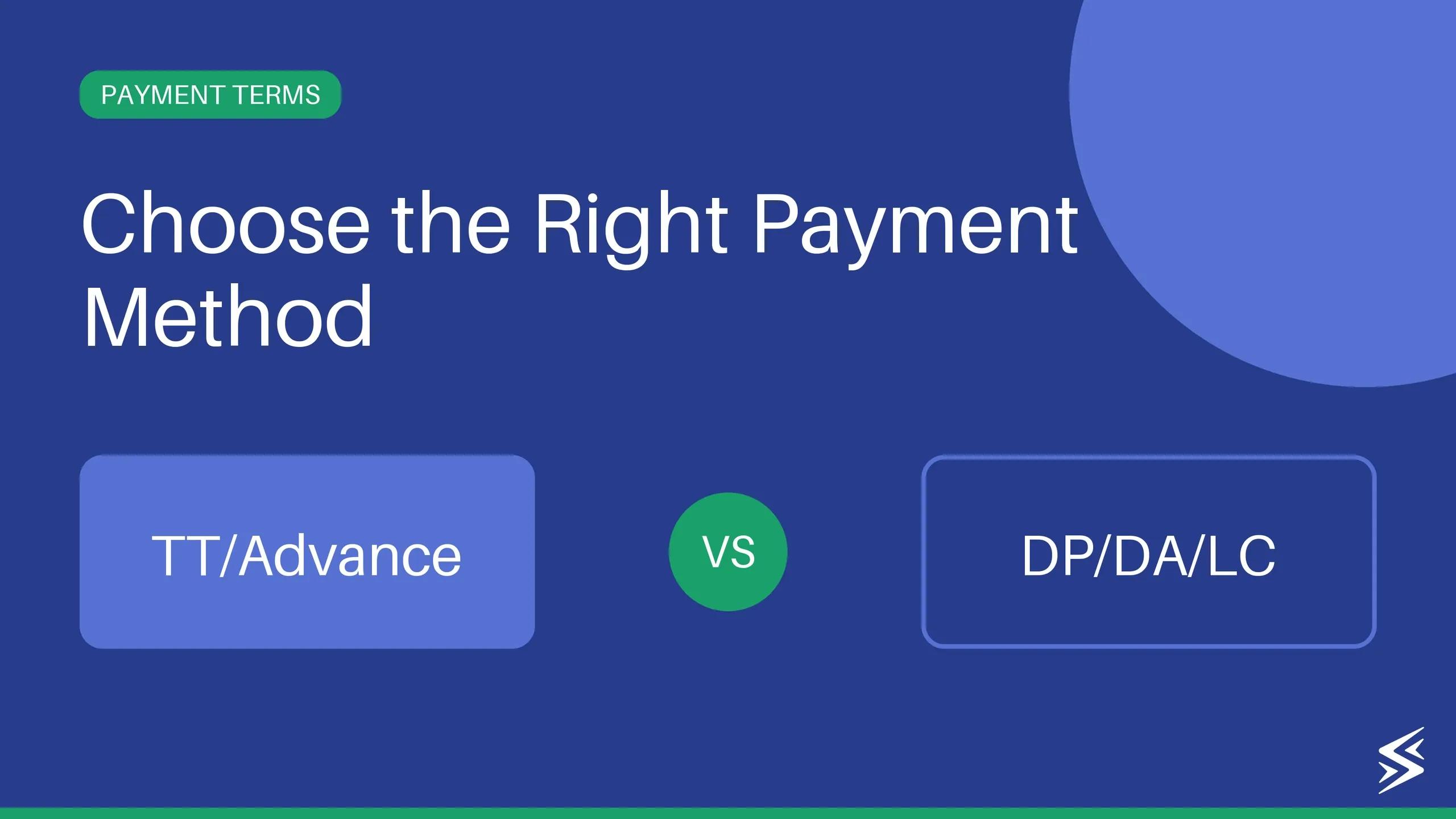 Payment Terms in Export – TT, DP, DA, and Best Practices for Smooth International Payments